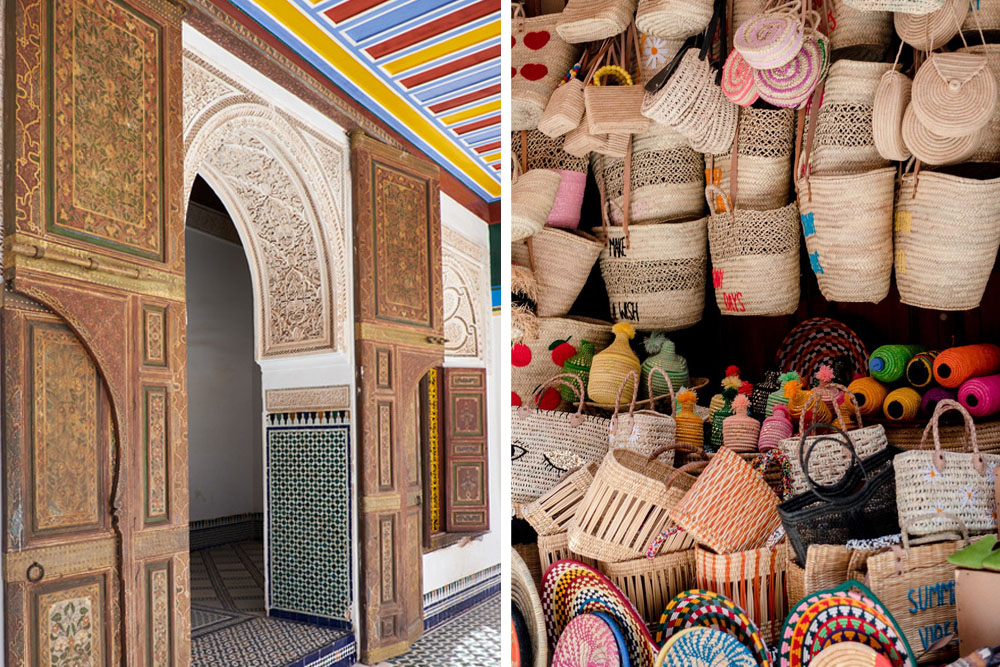 Bahia Palace, det jødiske markedet og medinaen